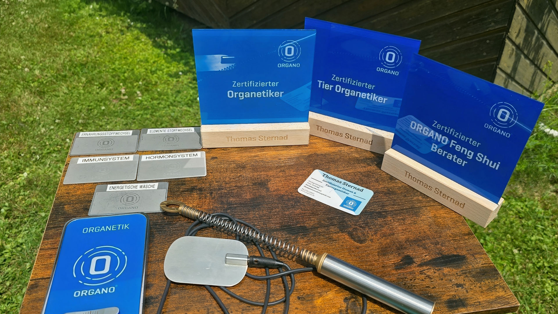 Zertifizierter Organetiker
